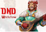 draw dnd character art, fantasy character illustration and concept art